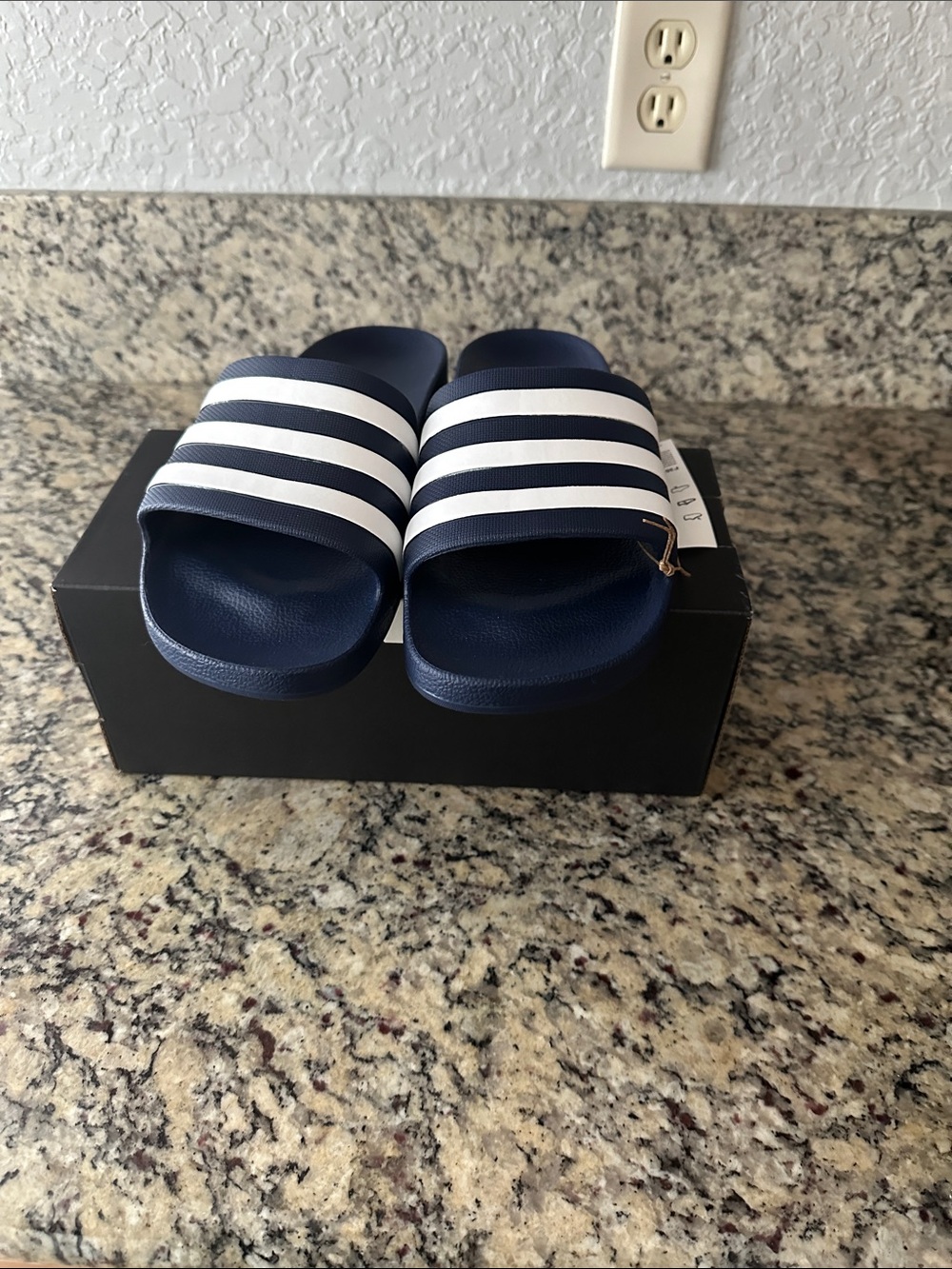 Mens Adidas Slides size 10